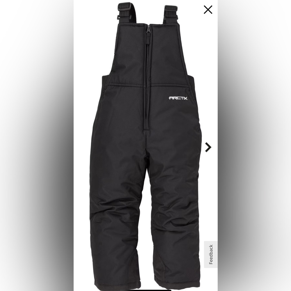 Arctix black Infant Snow Bib